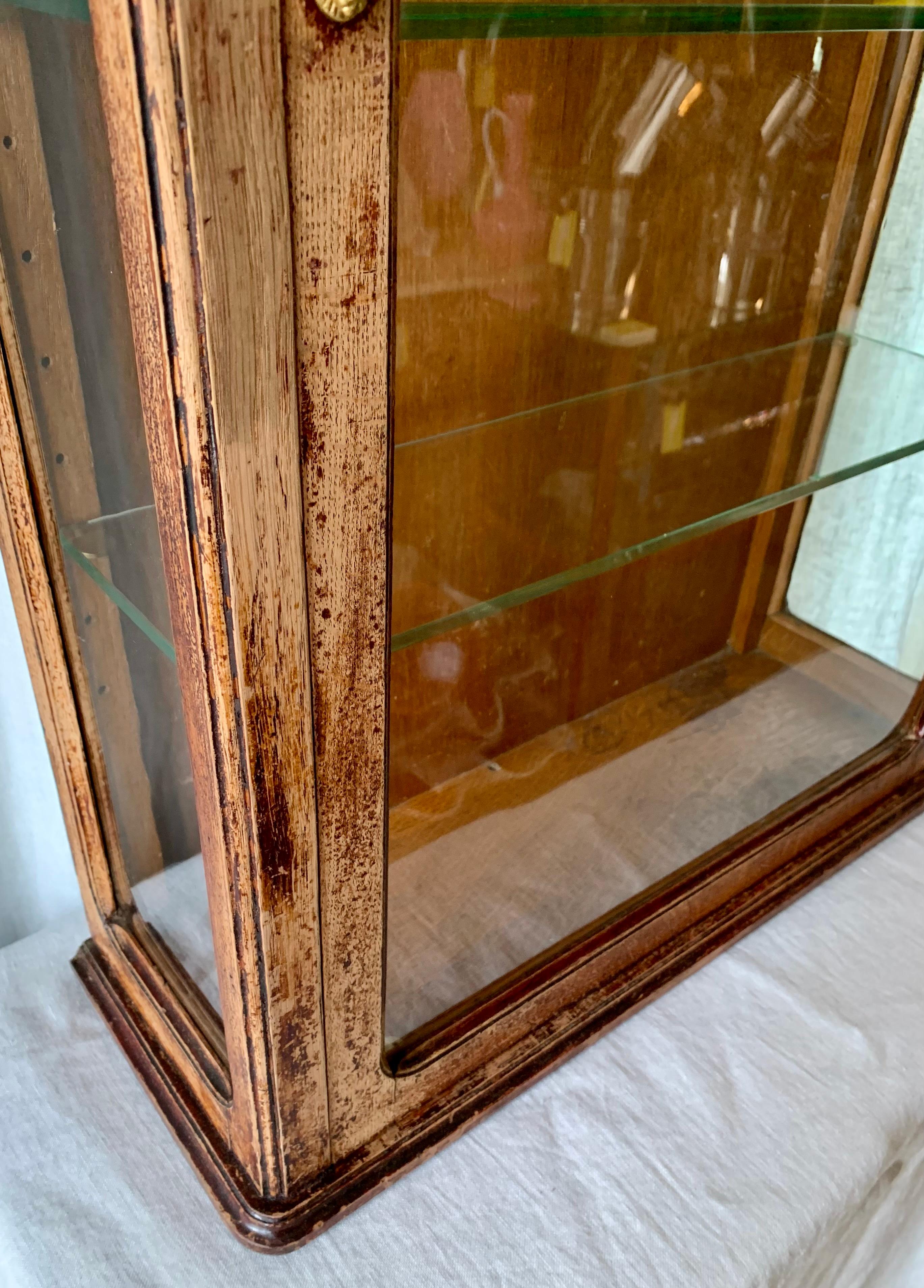 Wooden Glass Display Cabinet - Vitrine 5