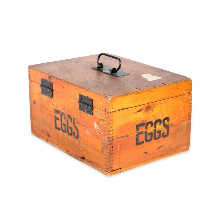 Wooden Grocery Boxes For Sale at 1stDibs