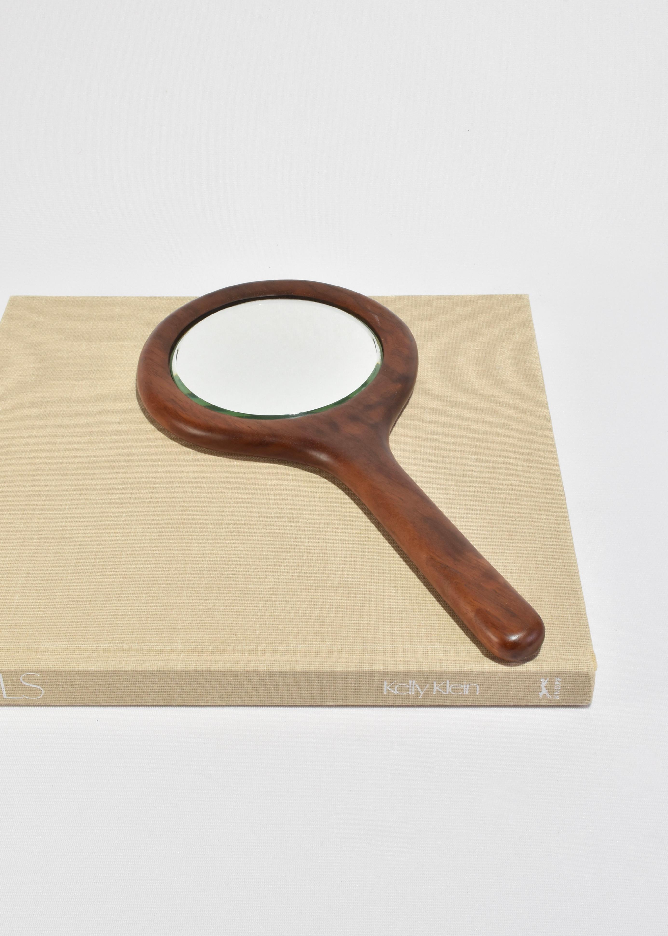 Handspiegel aus Holz (20. Jahrhundert) im Angebot