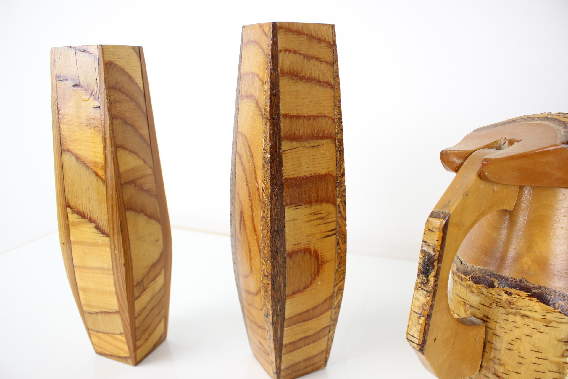 Wooden Handmade Items 1950s, Czechoslovakia For Sale 5