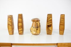 Wooden Handmade Items 1950s, Czechoslovakia