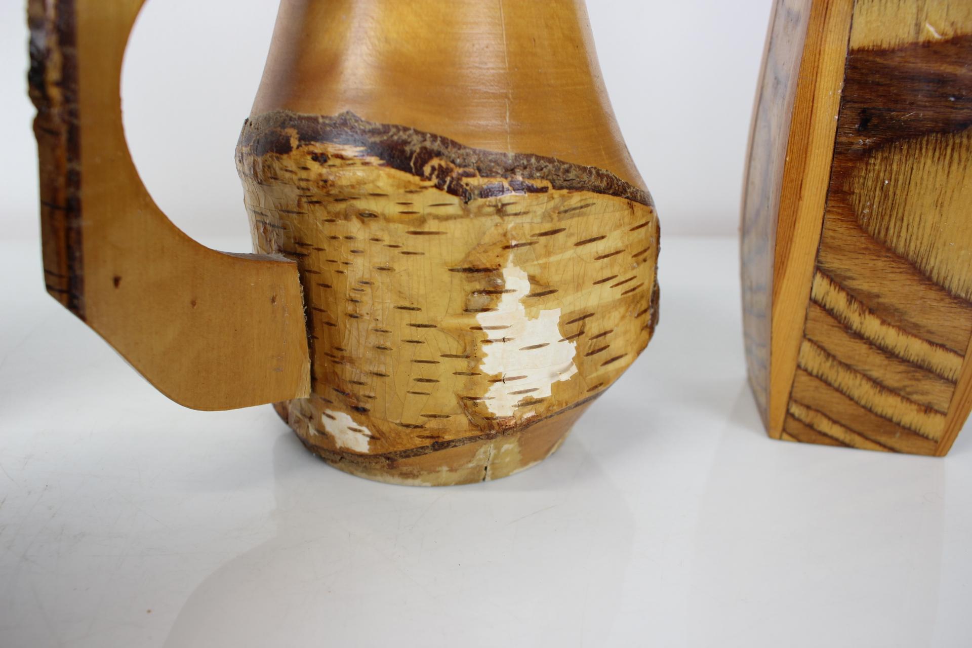 Wooden Handmade Items 1950s, Czechoslovakia For Sale 2