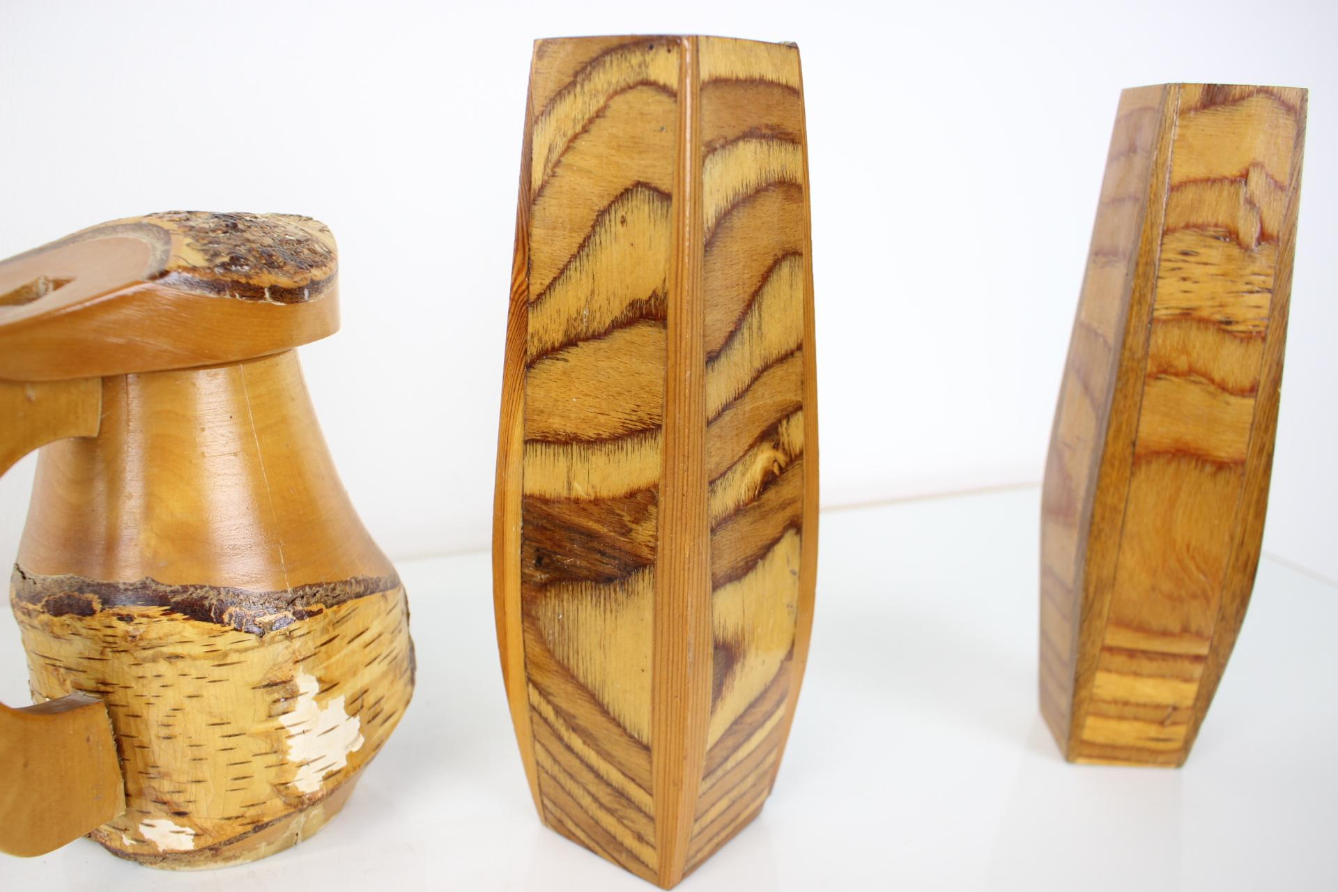 Wooden Handmade Items 1950s, Czechoslovakia For Sale 3