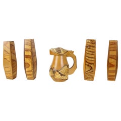 Wooden Handmade Items 1950s, Czechoslovakia