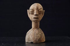 Wooden Head of an Ooni of Ile-Ife, Yoruba People, Nigeria, circa 1930s