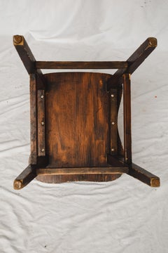 Wooden Heart Shaped Chair