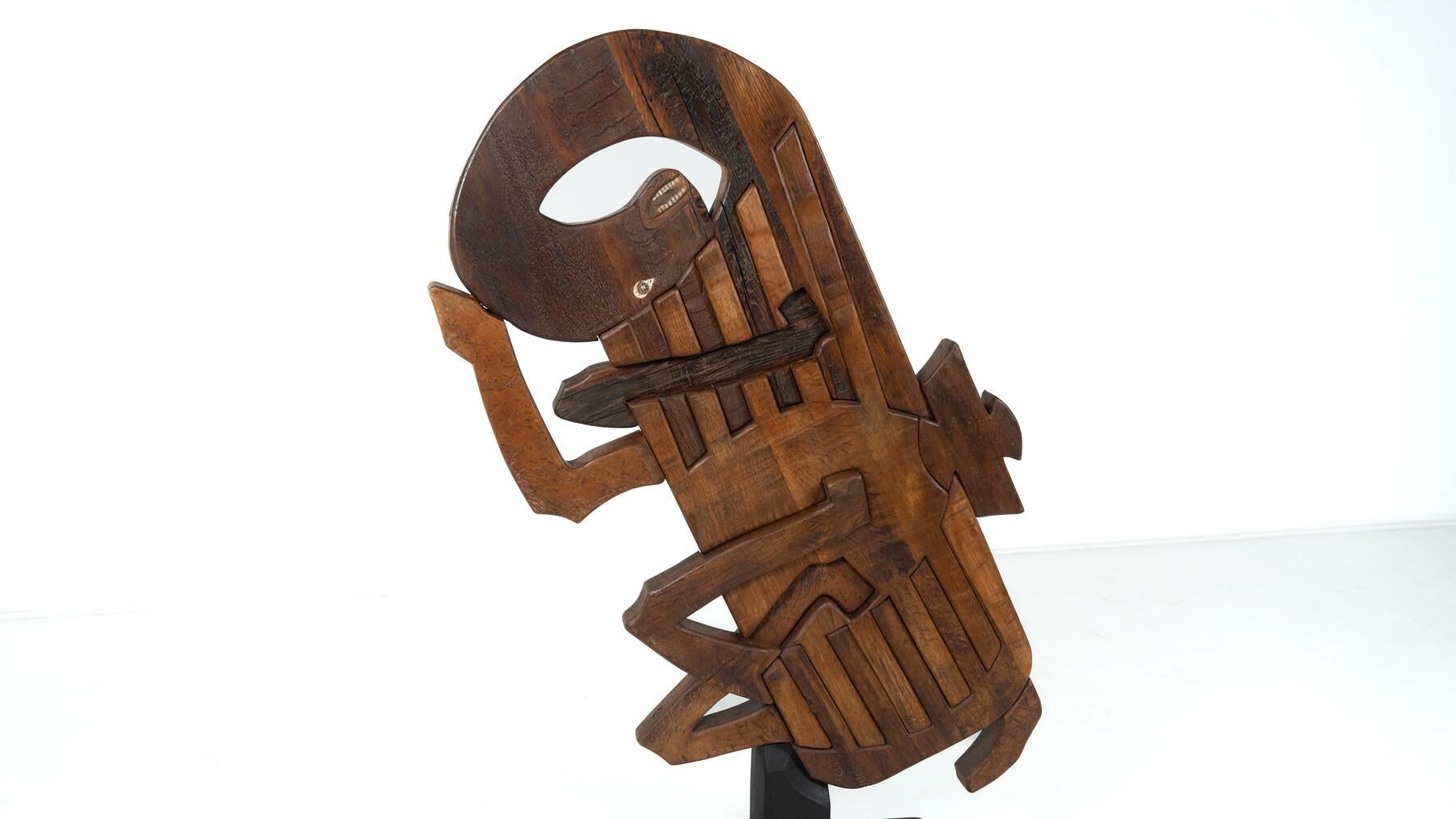 Scultura di cavallo in legno di Luciano Bertolotto, Italia, anni '90 in vendita 2
