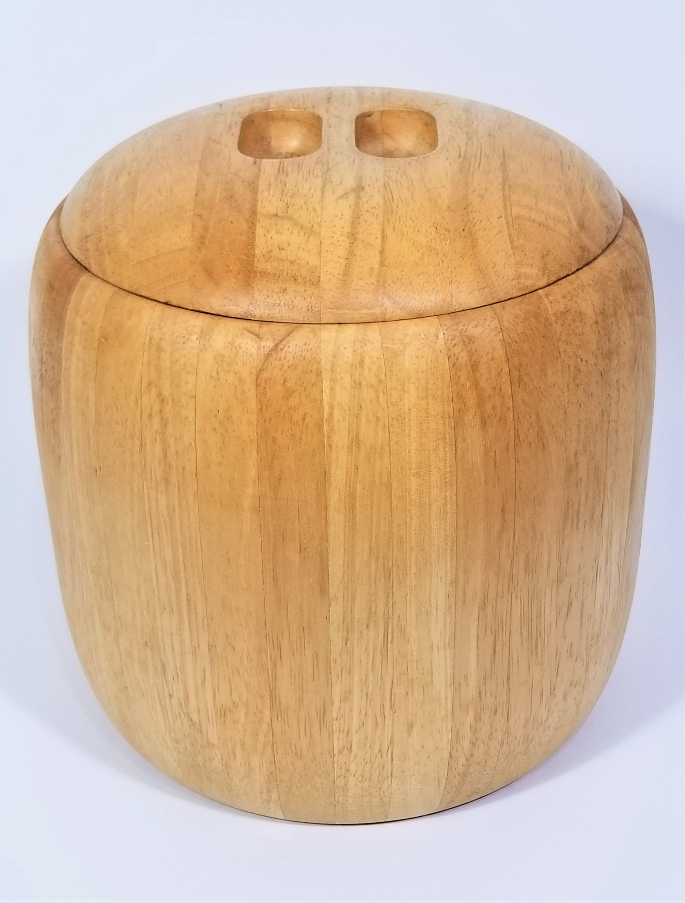 Wooden Ice Bucket 11