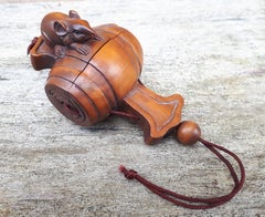 Wooden inro, Japan Showa Era