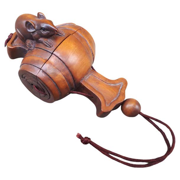 Wooden inro, Japan Showa Era For Sale at 1stDibs