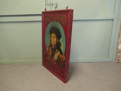 Wooden Iron Framed Hanging Pub Sign. The Kings Head