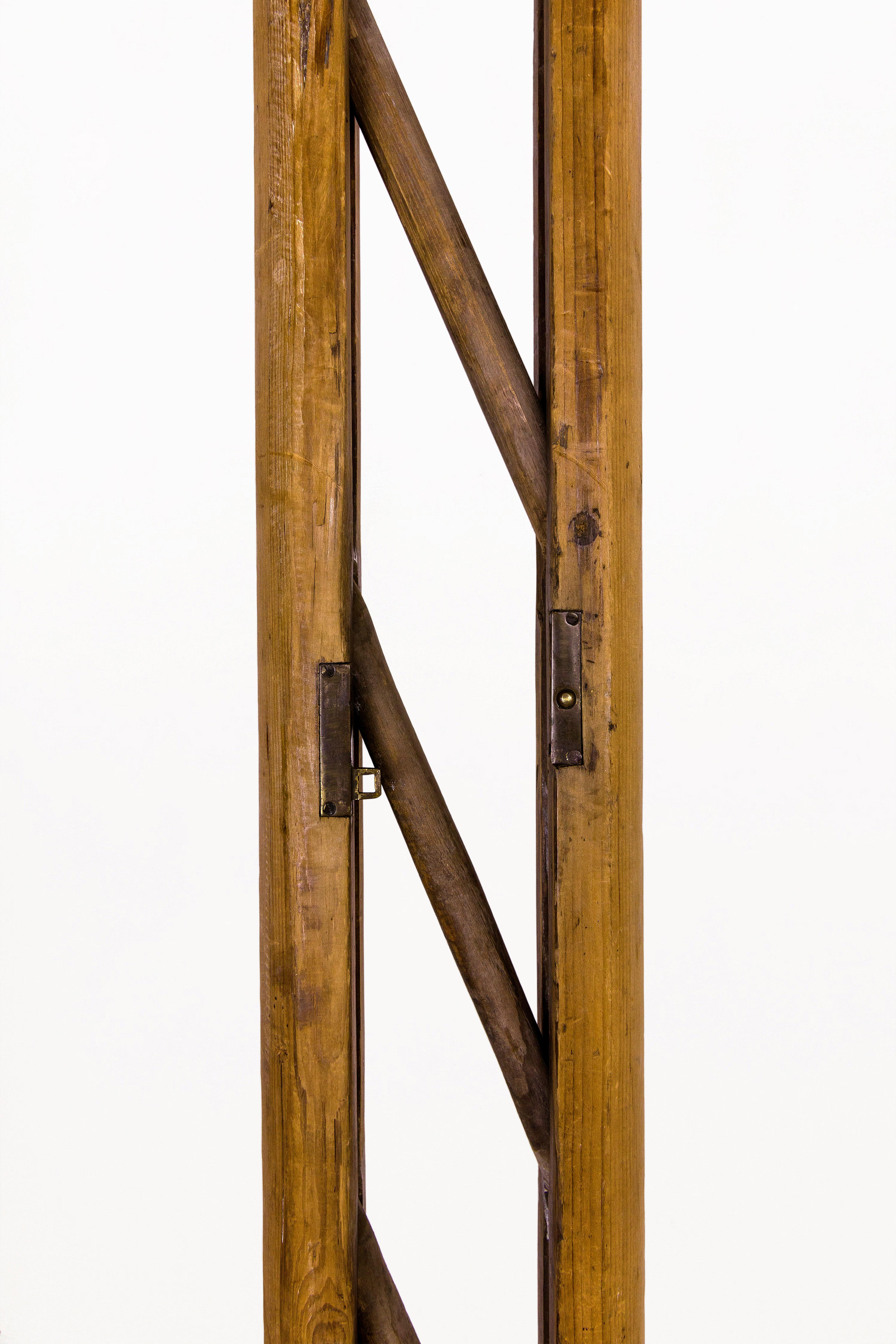 French Wooden Ladder, 19th Century, France