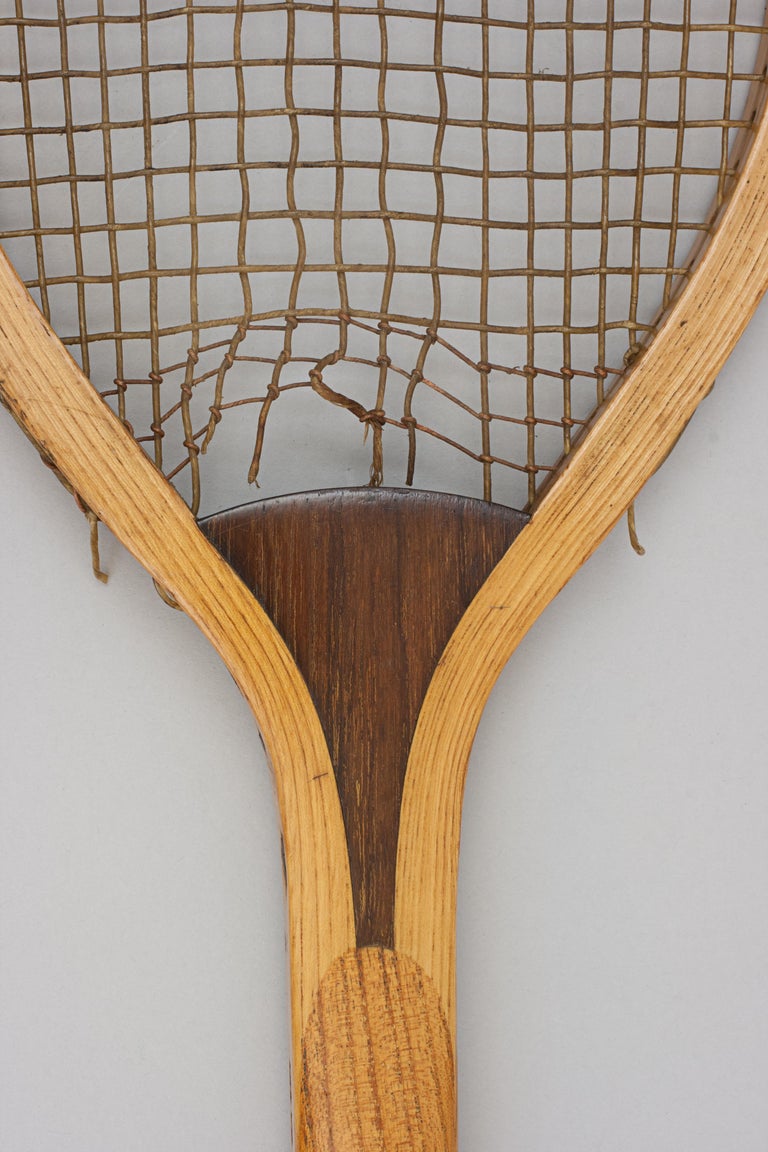 Wooden Lawn Tennis Racket, Wonder For Sale at 1stDibs  old tennis rackets,  wooden racket, wood tennis racquet