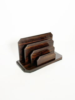 Wooden Letter Holder, France, 1940s