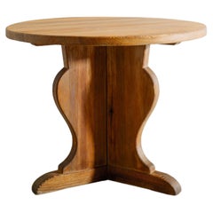 Wooden Lovö Side Table in Pine by Axel Einar Hjorth for Nordiska Kompaniet 1940