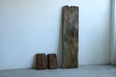 Tavolo basso in legno, antico giapponese, Wabi-Sabi, Mingei