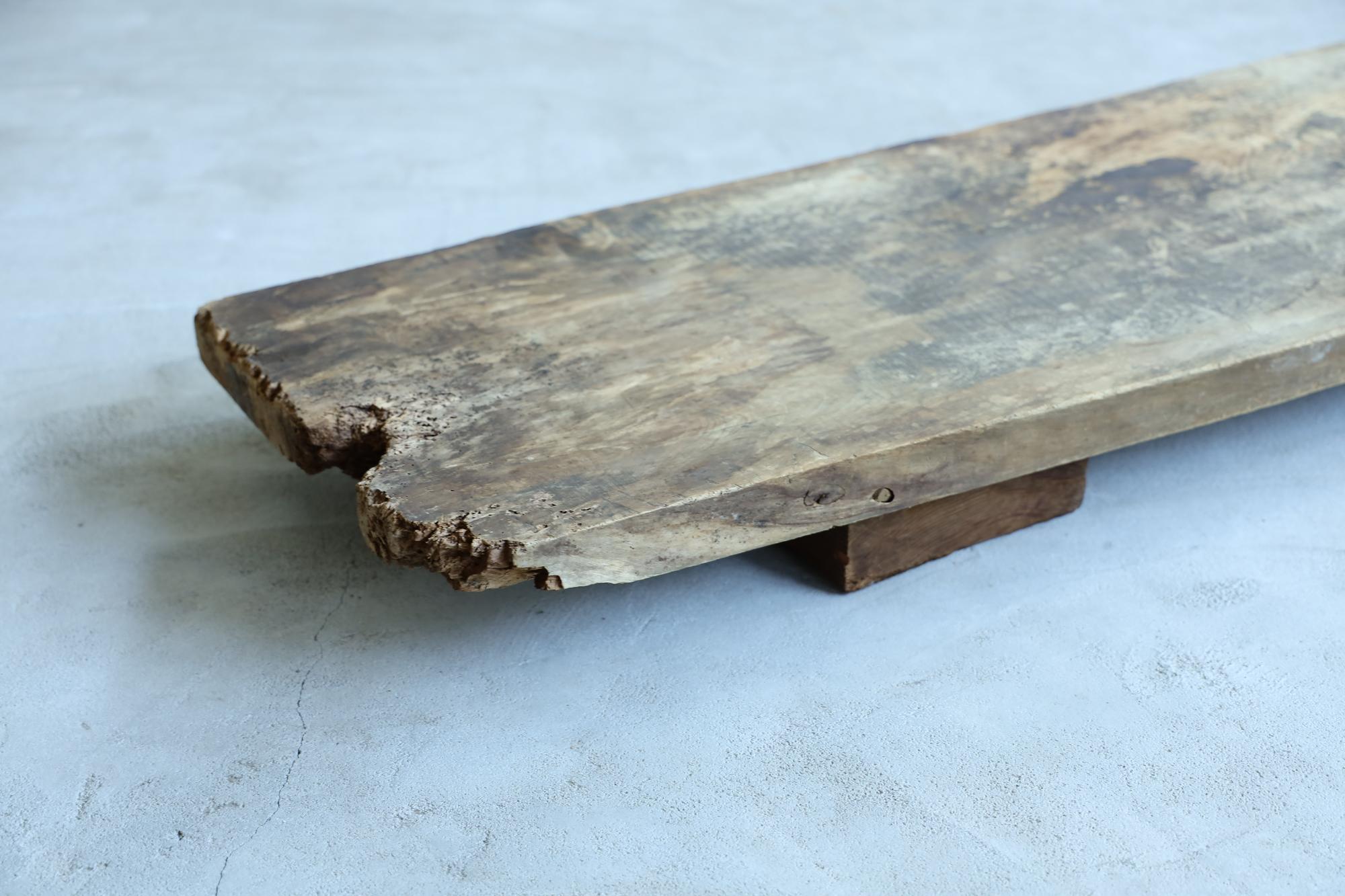 Niedriger Holztisch, japanisch, antik, Wabi-Sabi, Mingei im Zustand „Relativ gut“ im Angebot in Katori-Shi, 12