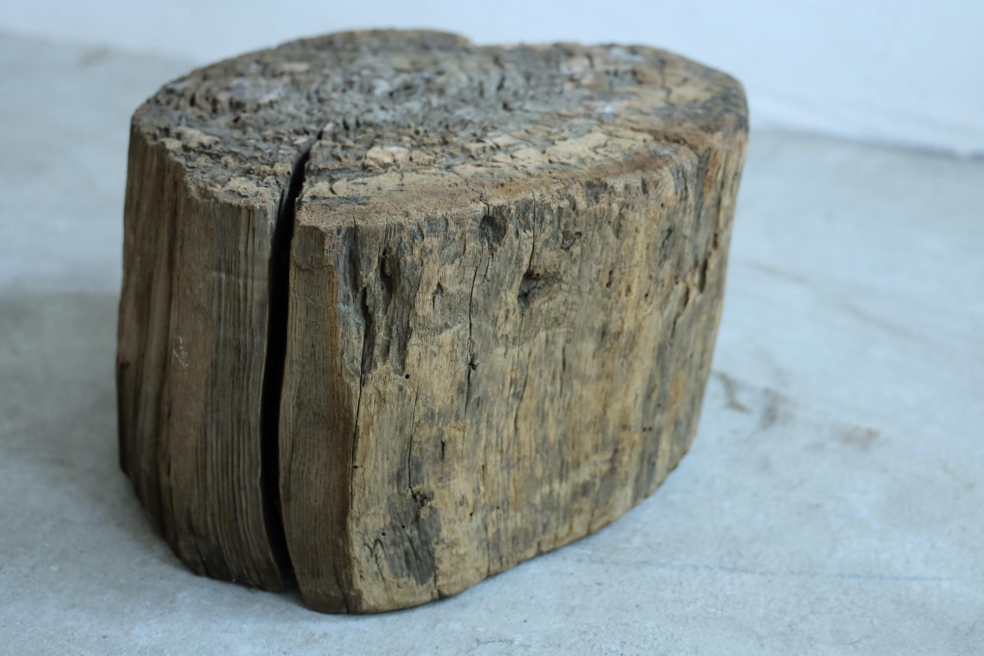Niedriger Holztisch, japanisch, antik, Wabi-Sabi, Mingei im Zustand „Relativ gut“ im Angebot in Katori-Shi, 12