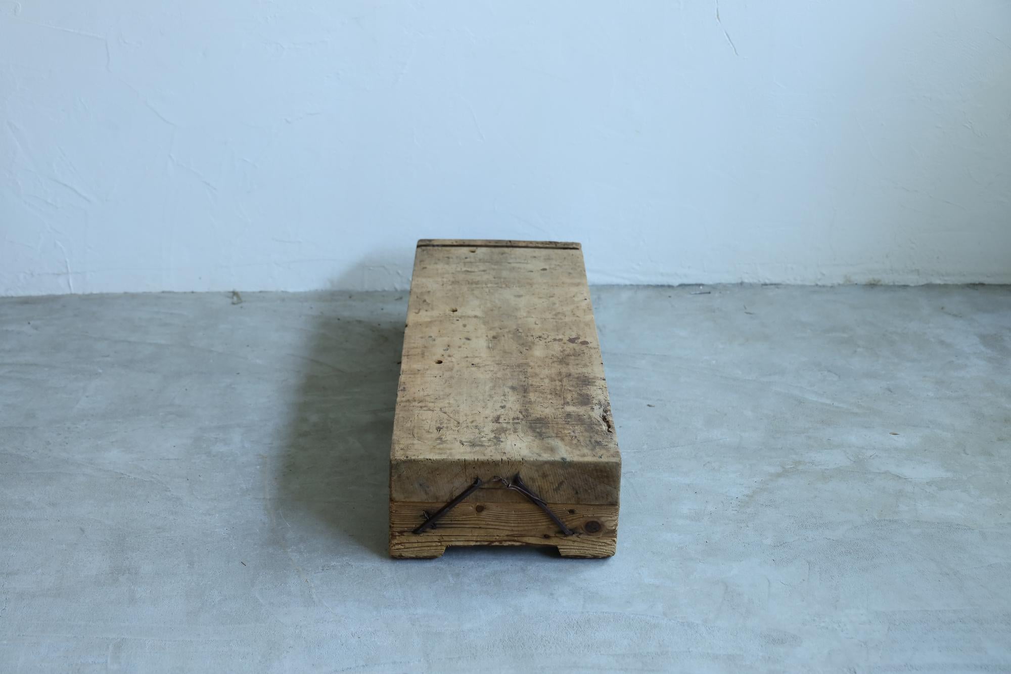 Wooden Low Table, Japanese Antique, Wabi-Sabi, Mingei 2