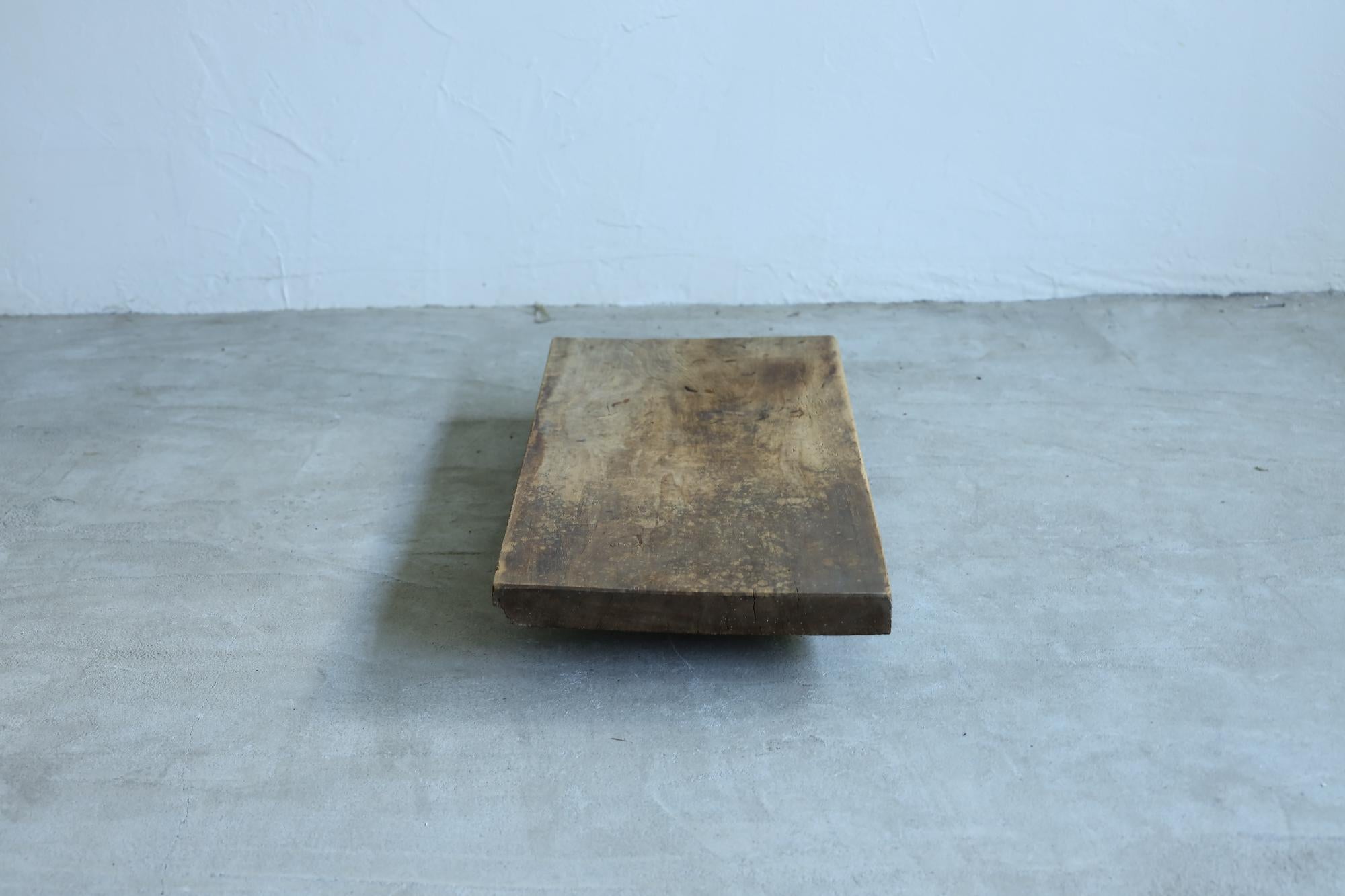 Wooden Low Table, Japanese Antique, Wabi-Sabi, Mingei 3