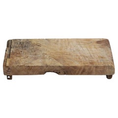 Wooden Low Table, Japanese Antique, Wabi-Sabi, Mingei