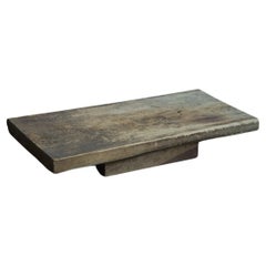Wooden Low Table, Japanese Antique, Wabi-Sabi, Mingei
