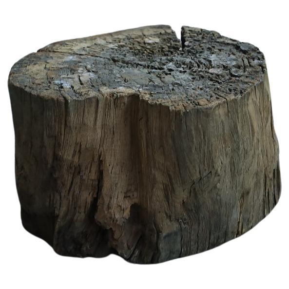Niedriger Holztisch, japanisch, antik, Wabi-Sabi, Mingei