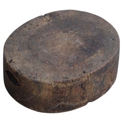 Niedriger Holztisch, japanisch, antik, Wabi-Sabi, Mingei