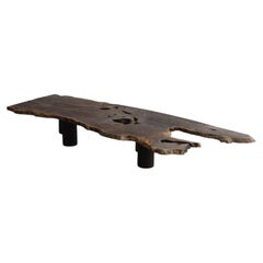Wooden Low Table, Japanese Antique, Wabi-Sabi, Mingei