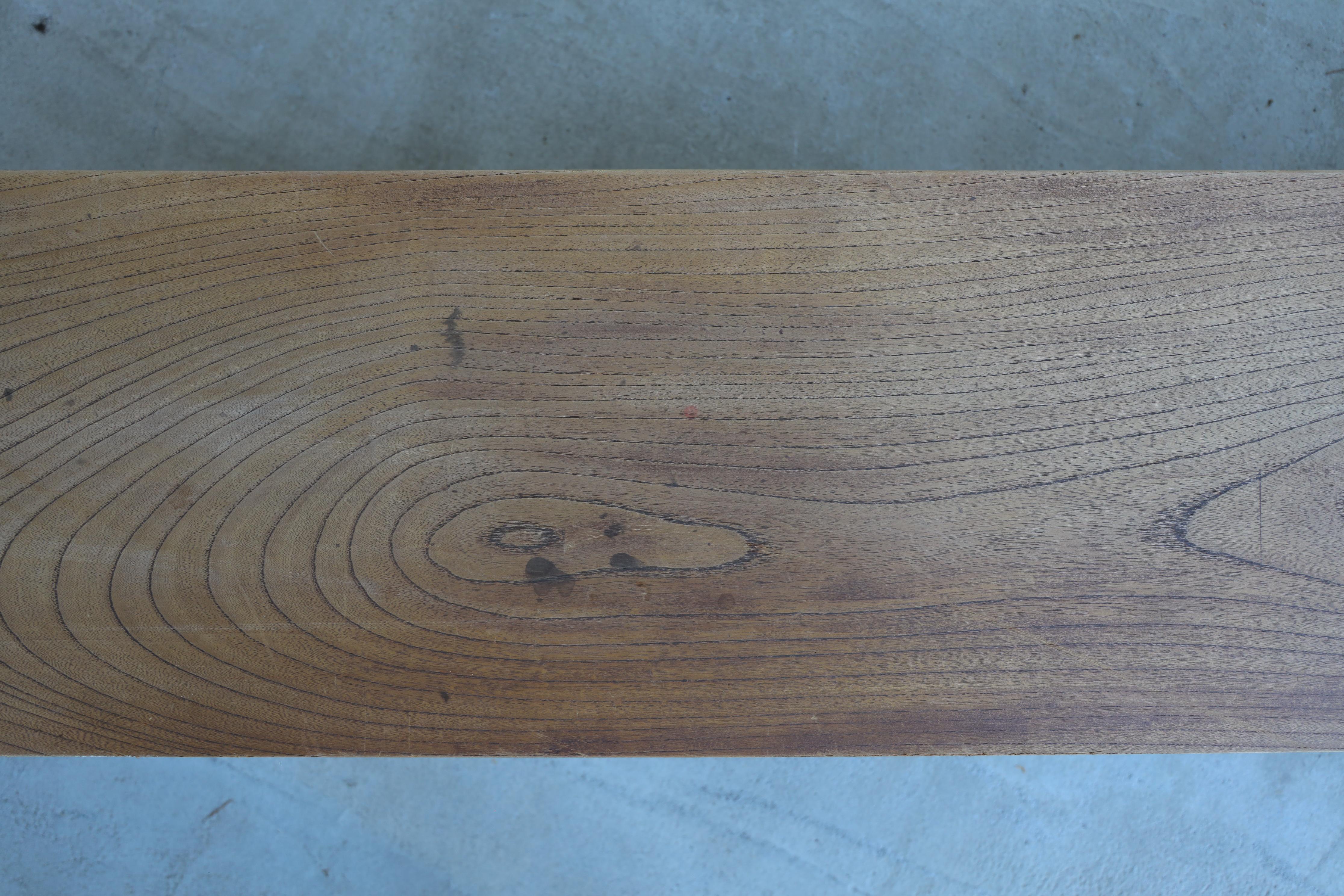 Wooden Low Table, Low chair, TV Board, Japanese Antique, Wabi-Sabi, Mingei 5