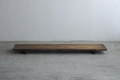 Wooden Low Table, Low chair, TV Board, Japanese Antique, Wabi-Sabi, Mingei