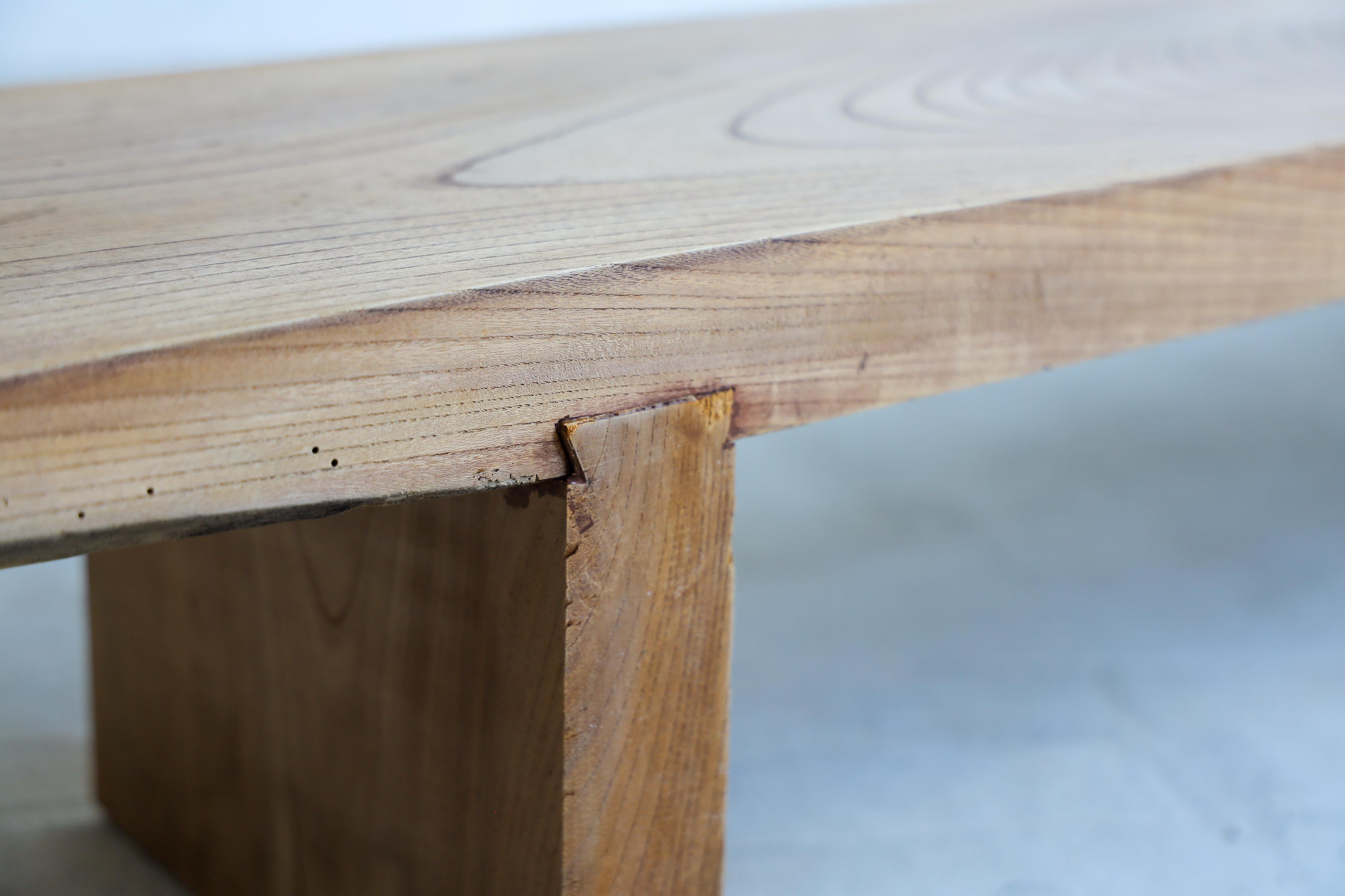 20th Century Wooden Low Table, Low chair, TV Board, Japanese Antique, Wabi-Sabi, Mingei