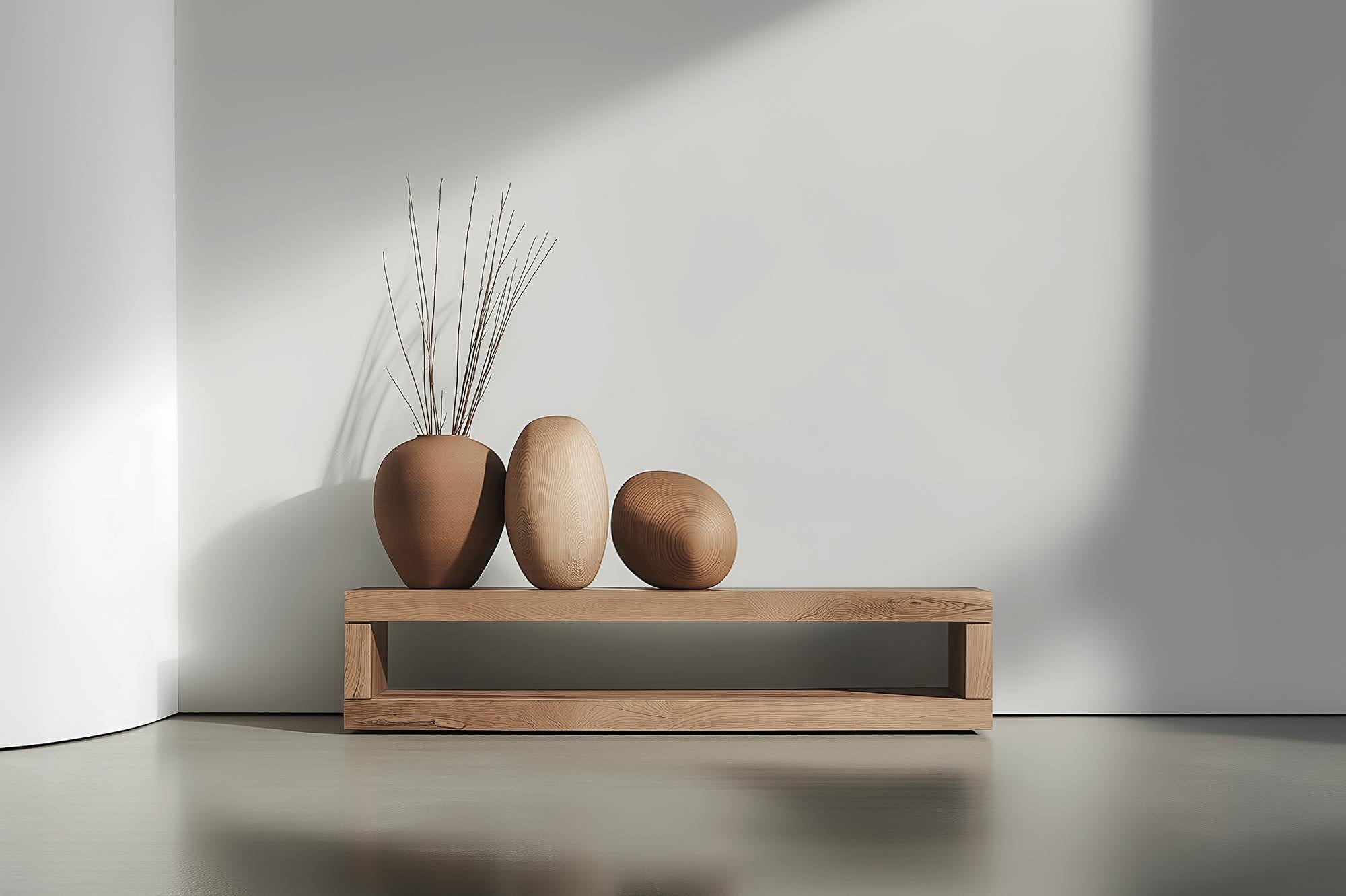 Niedriger Holztisch Sereno No42, Zeitgenössische Möbel von NONO (Moderne der Mitte des Jahrhunderts) im Angebot