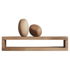 Niedriger Holztisch Sereno No42, Zeitgenössische Möbel von NONO