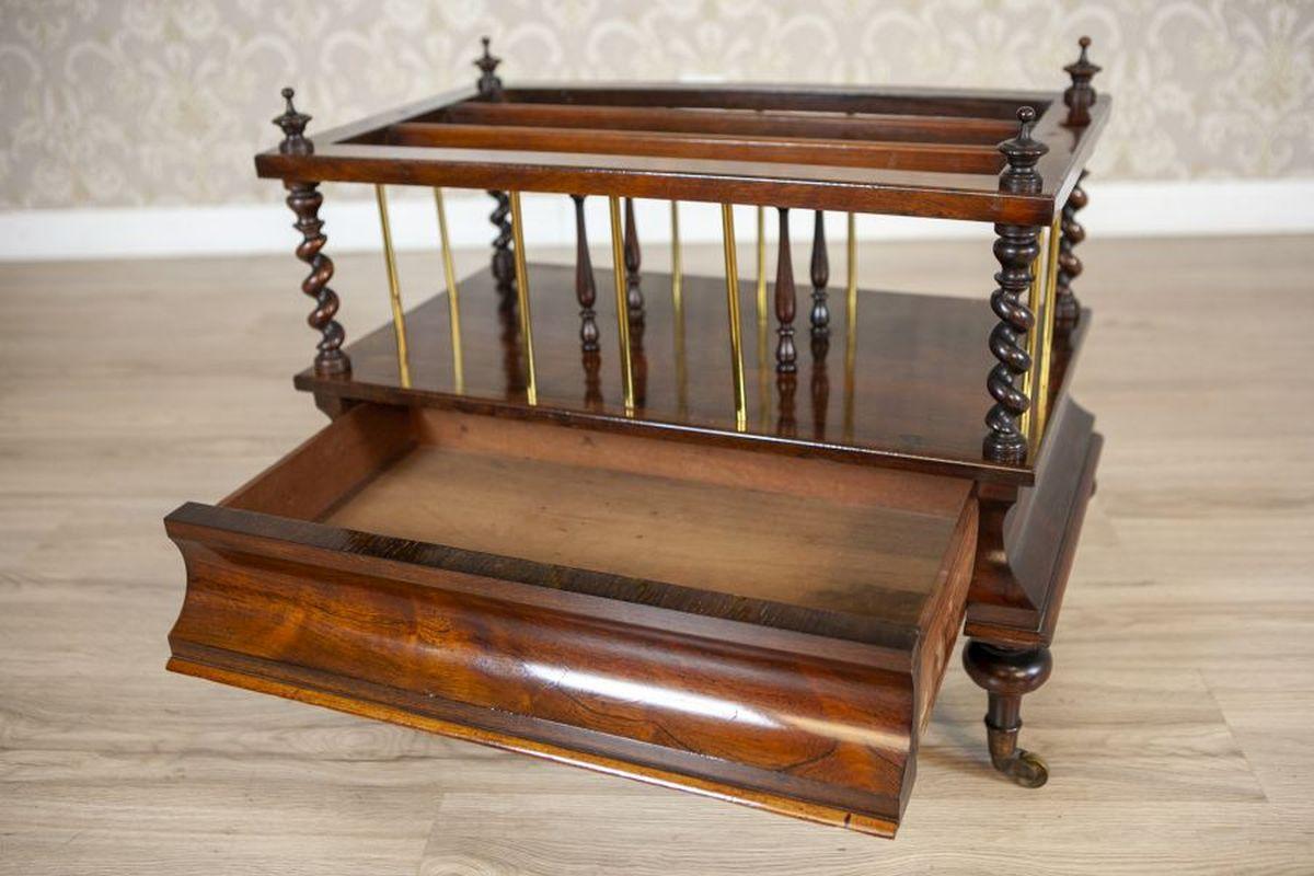 XX secolo Portariviste in legno dei primi del '900 in marrone scuro in vendita