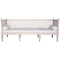 Wooden Manor House Quality Pale Grey Swedish Sofa