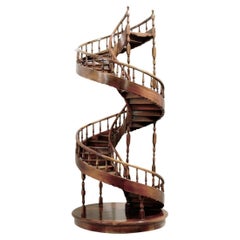 Wooden Master Spiral Staircase