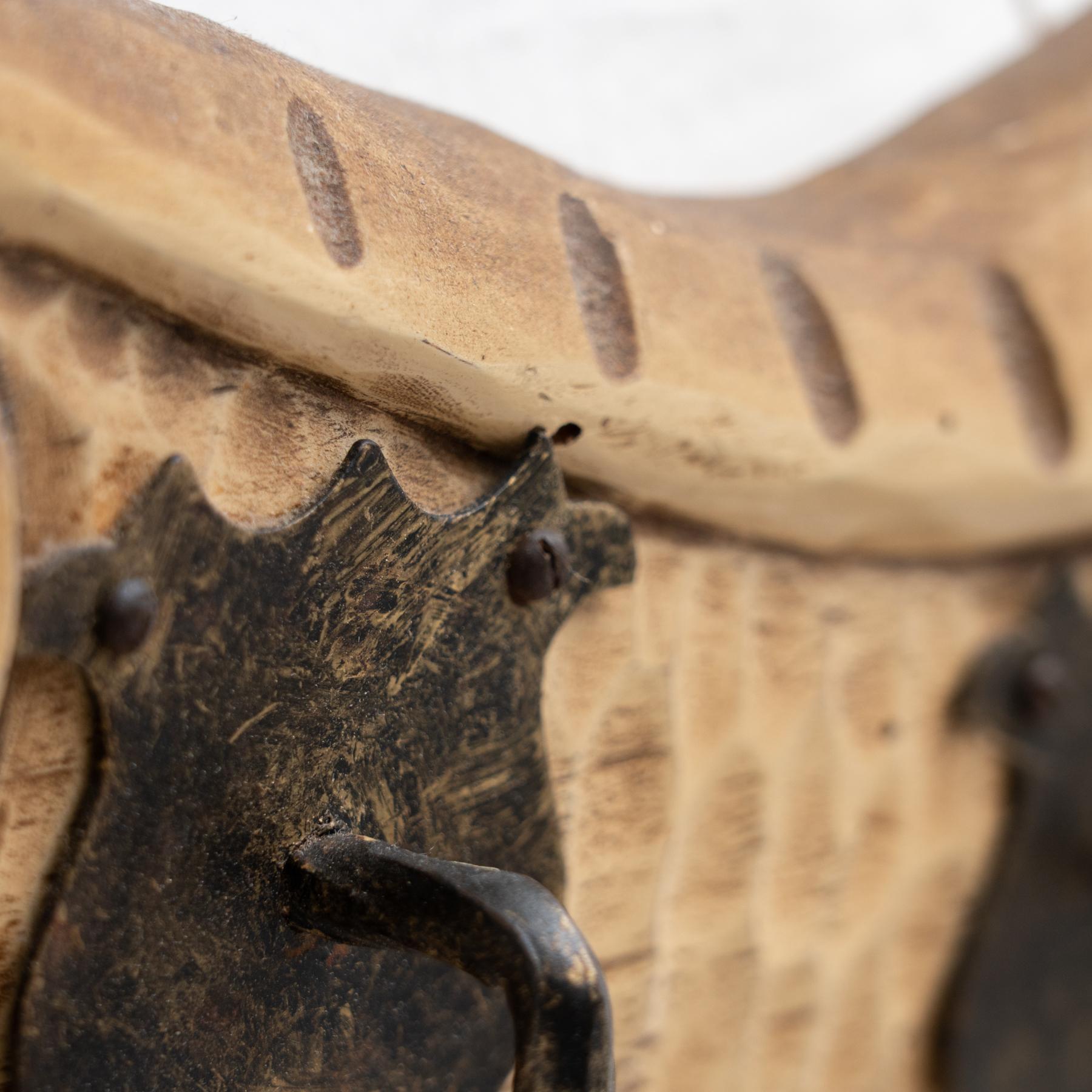 Wooden Mid-Century Modern Spanish Coat Hanger, circa 1950 6