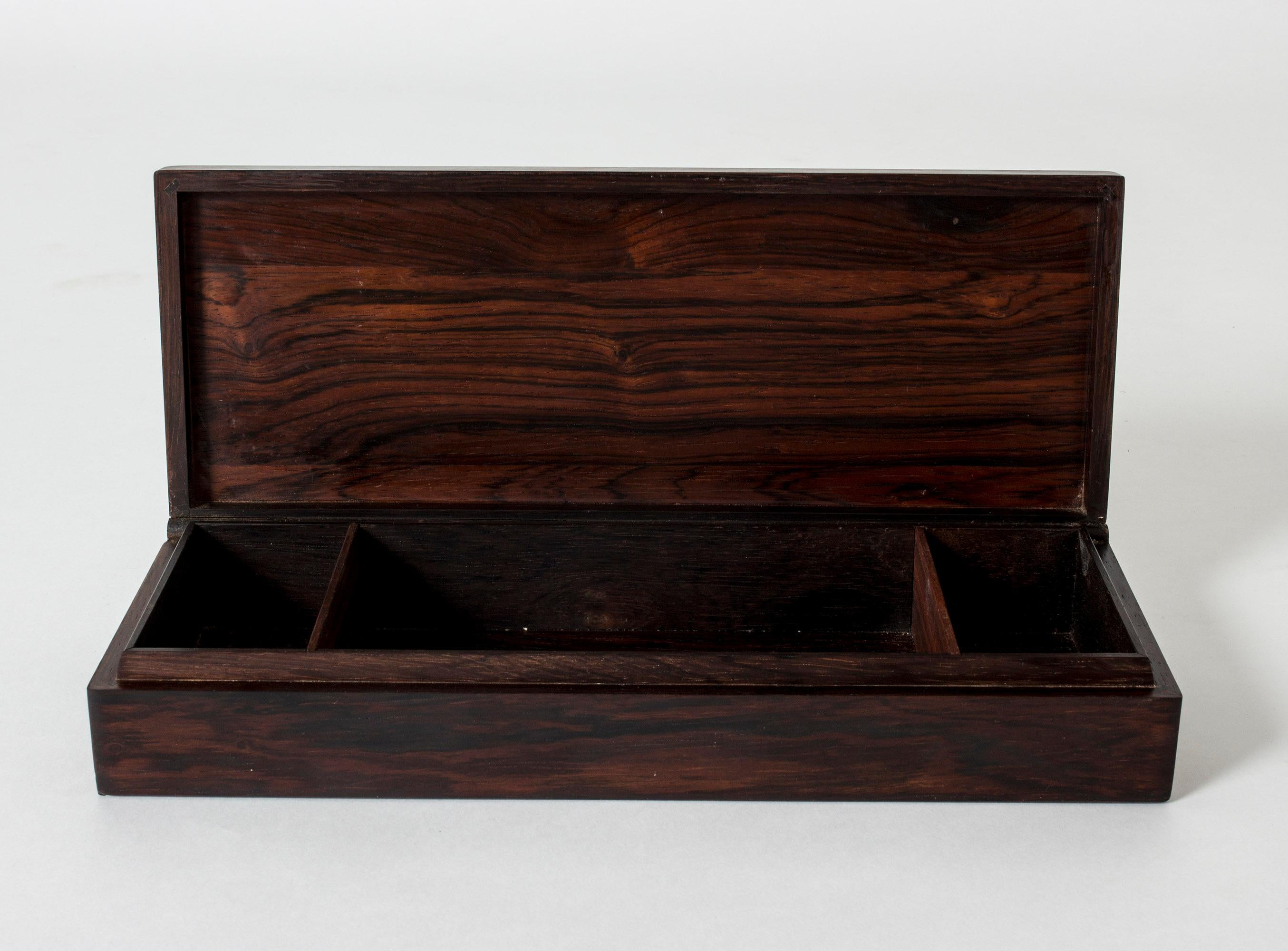 Wooden Midcentury Case by Alfred Klitgaard In Good Condition In Stockholm, SE