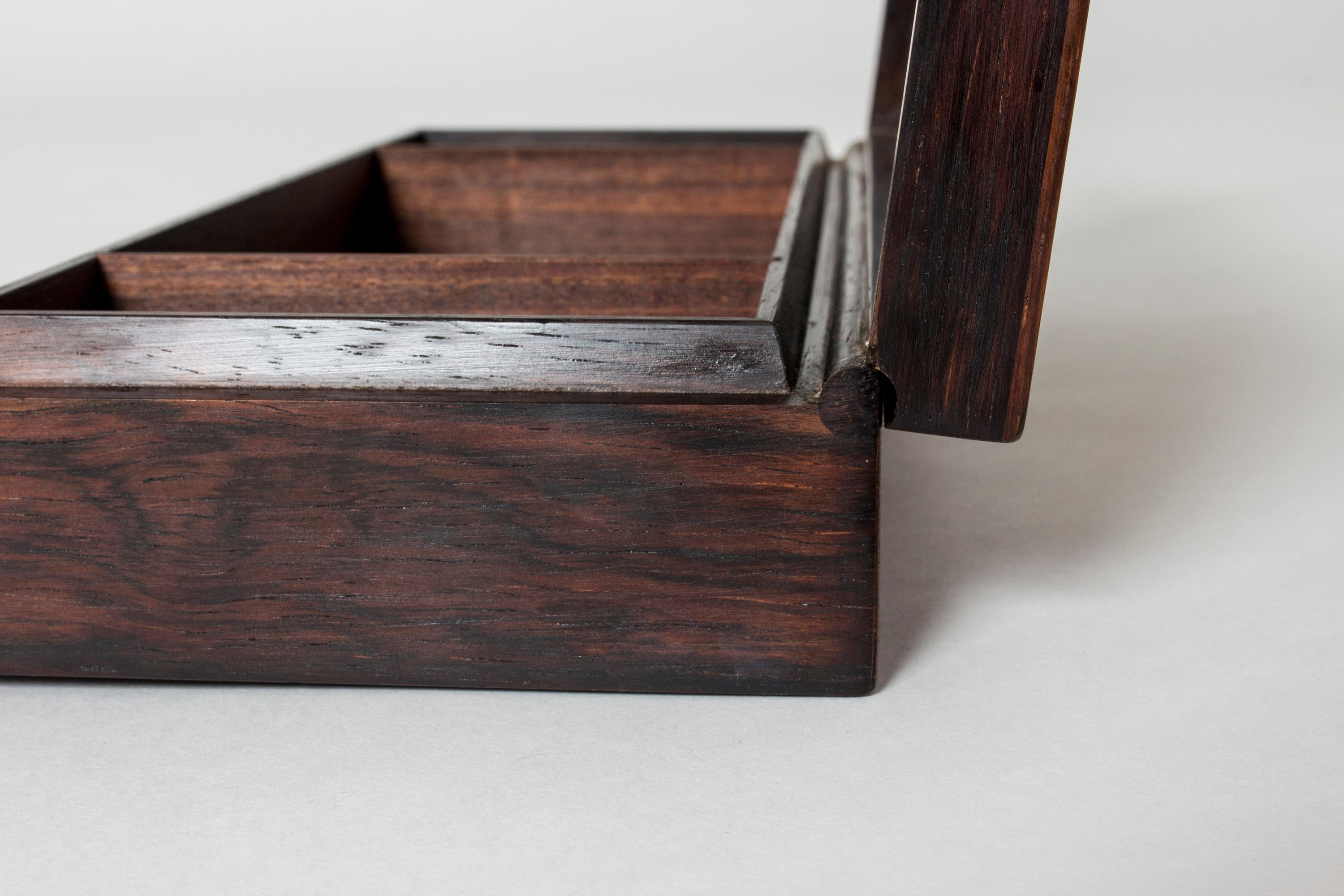 Wooden Midcentury Case by Alfred Klitgaard 1