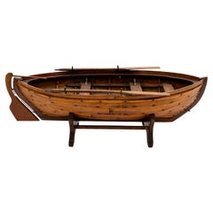 Modèle réduit en bois Bateau à rames en tilleul, Danemark