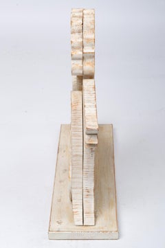 Hand-Carved Italian Angel Sculpture in Fruitwood, Circa 1990