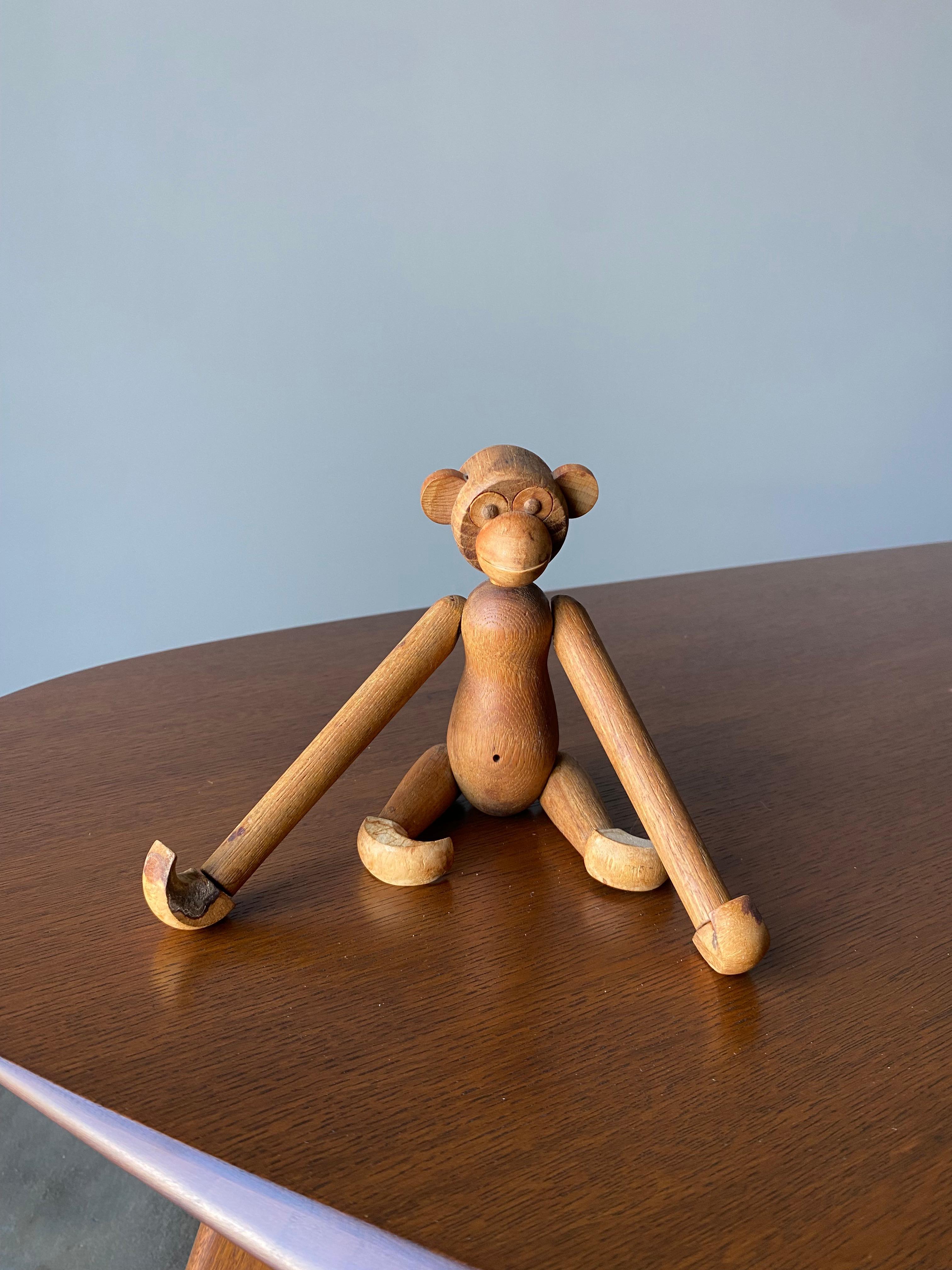 Wooden Monkey By Zoo-Line, Japan 1960's 5