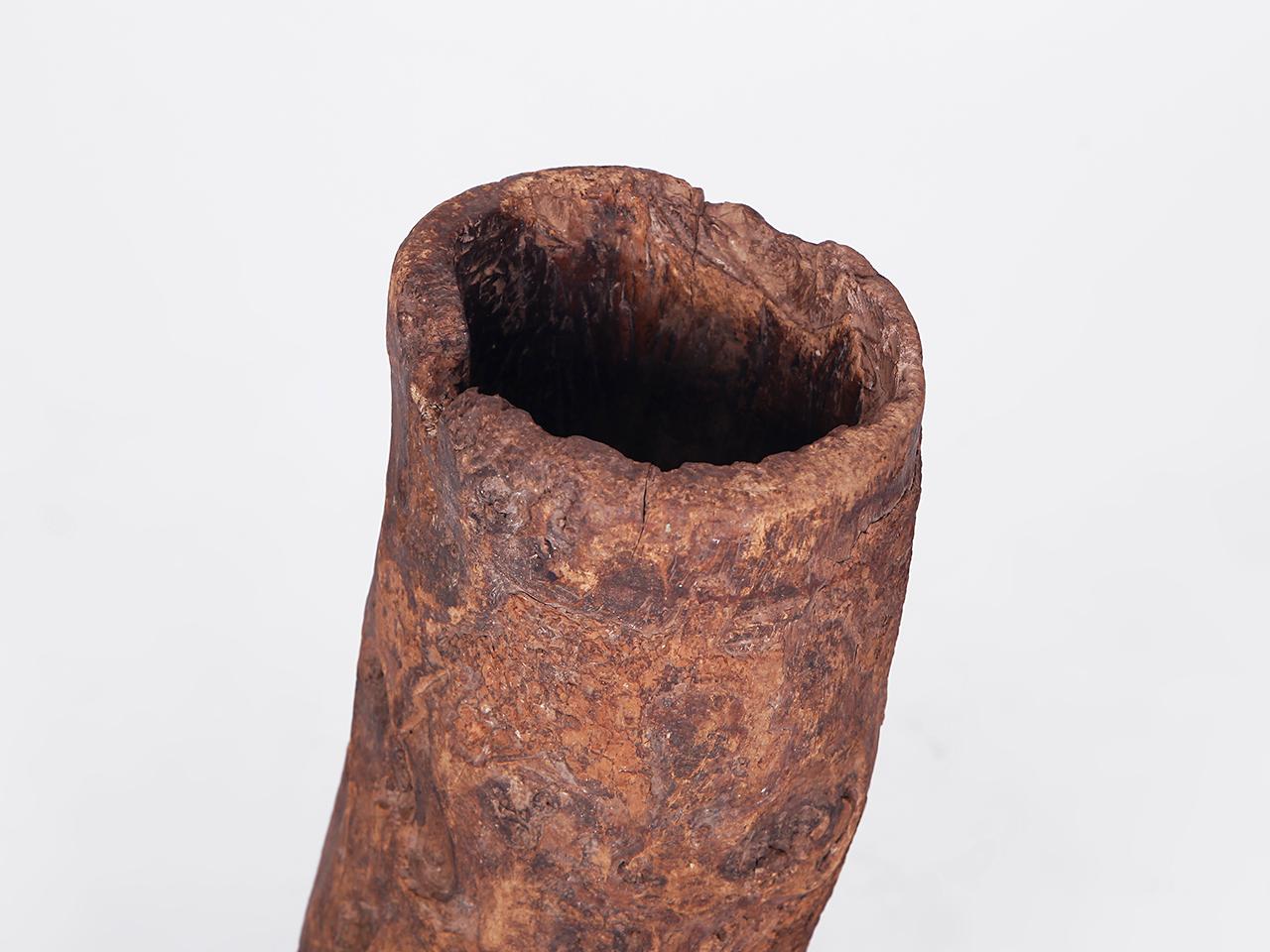 Moroccan Wooden Mortar from Southern Morocco, 19th Century For Sale