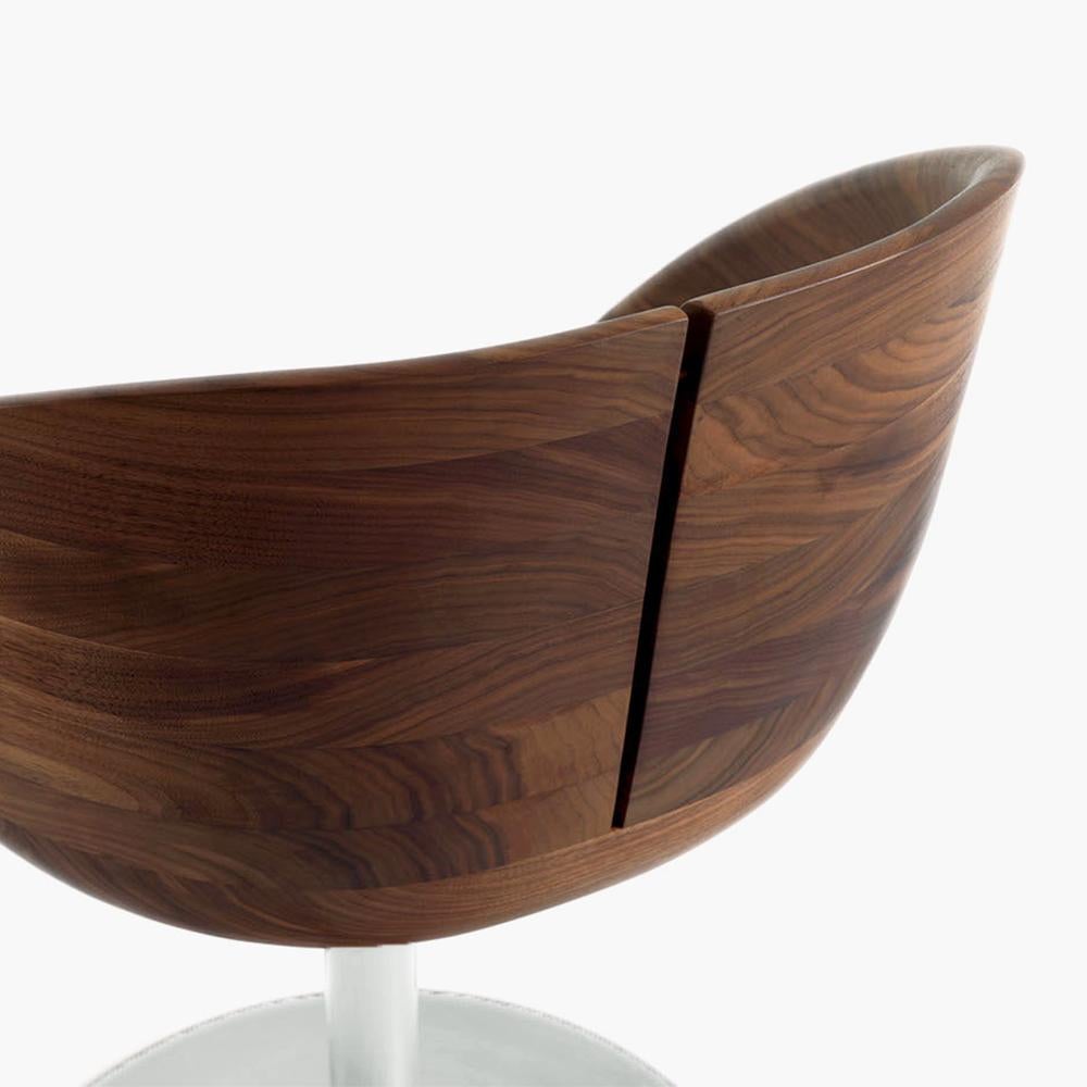 Contemporary Wooden Nest Chair For Sale