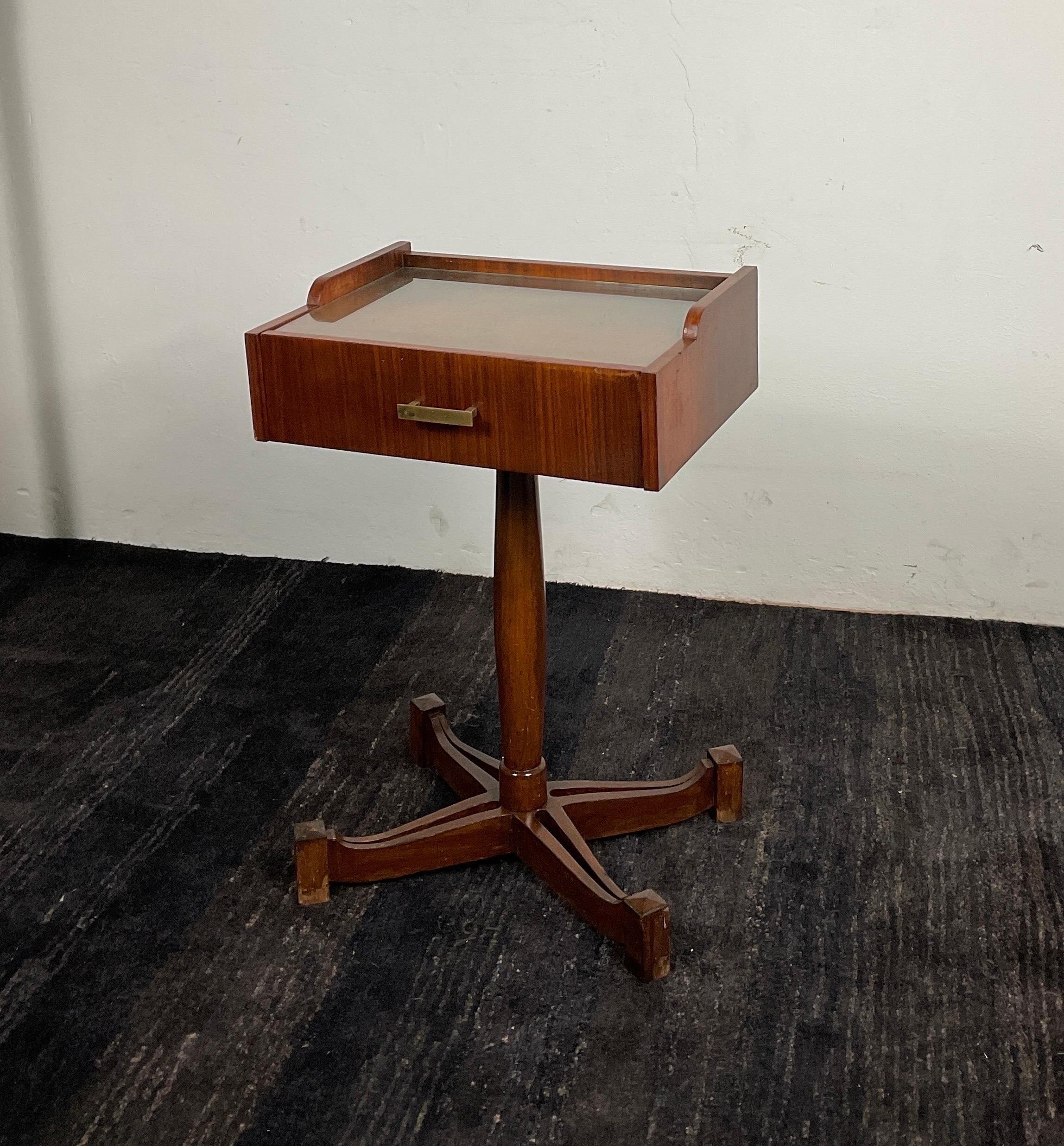 Wooden Nightstand Sc 50 Model by Carlo Salocchi for Sormani 60's, Italy In Good Condition For Sale In Catania, IT
