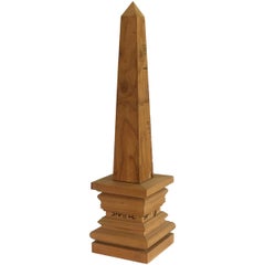 Wooden Obelisk by Barbara Cosgrove