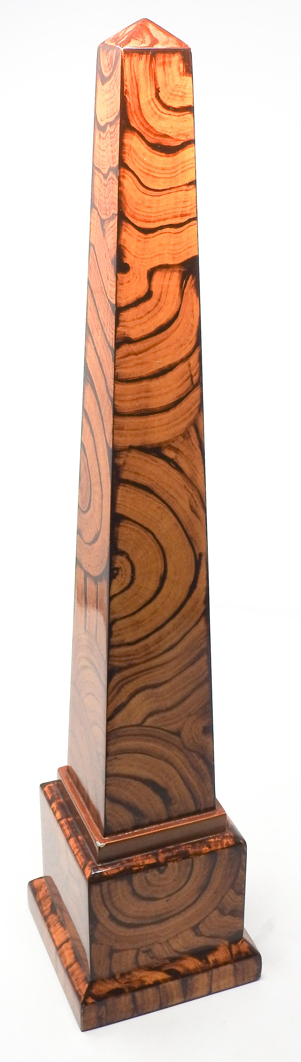 wooden obelisks