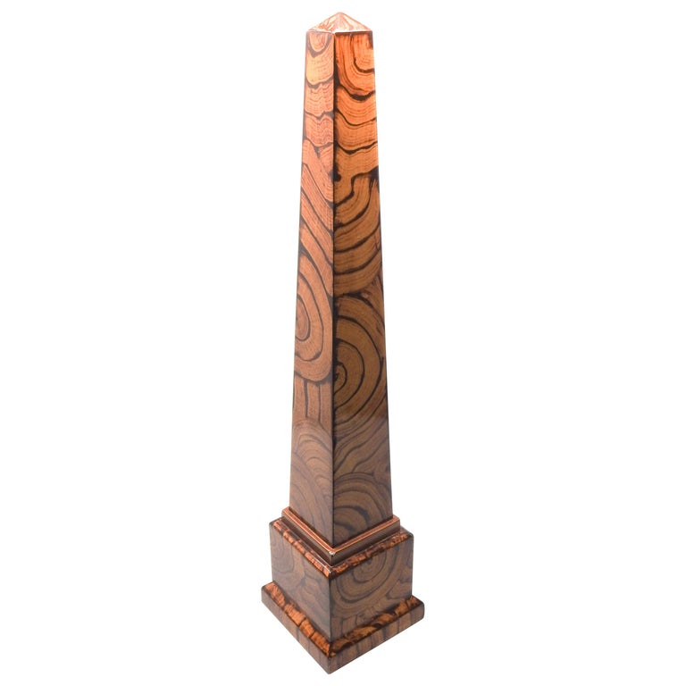 Wooden Obelisk For Sale at 1stDibs how to make a wooden obelisk, wood