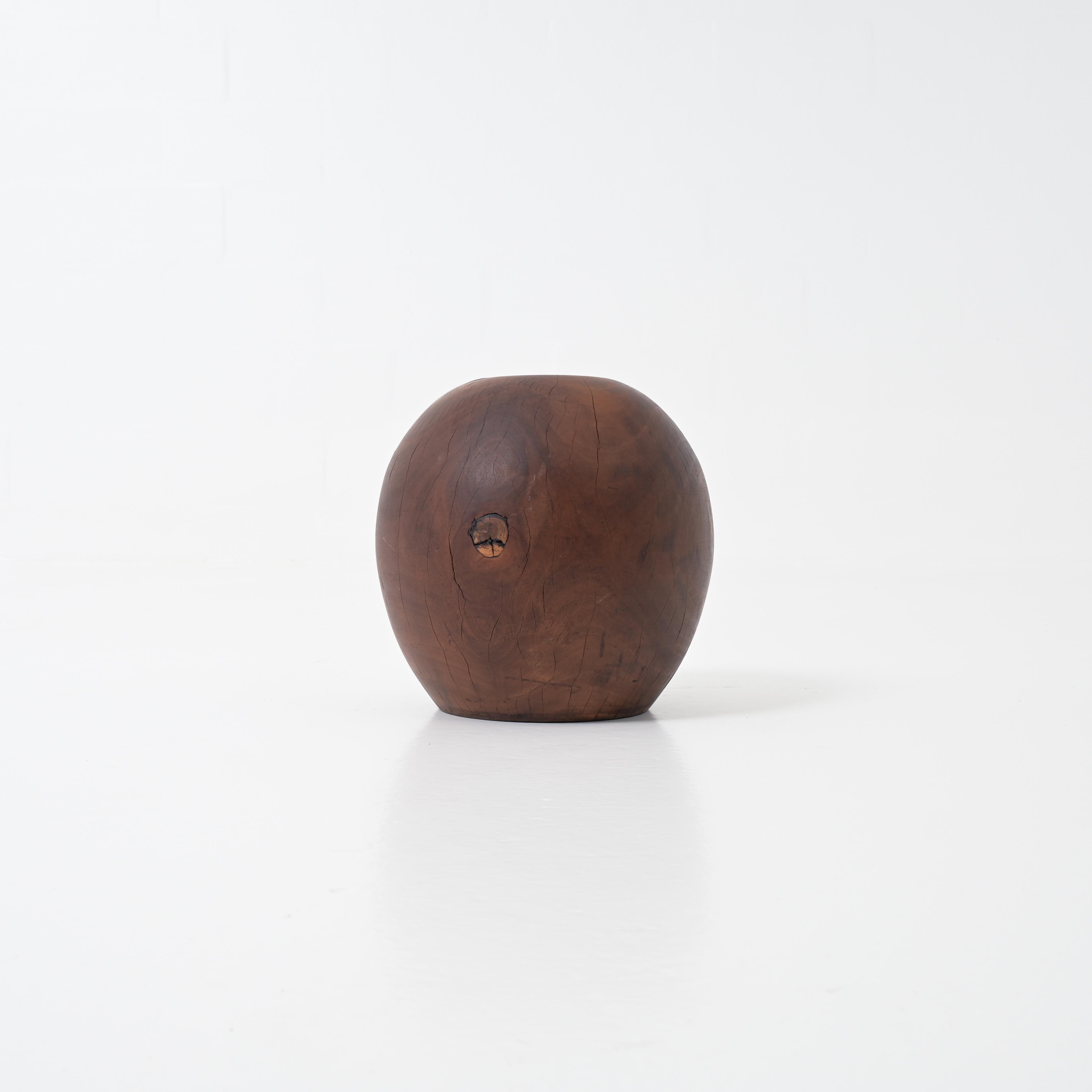 Mid-20th Century Wooden object / stool / table For Sale
